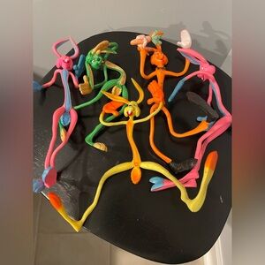 Vintage Bendable Bunny Rabbit lot-Rare Easter - Toy or decor